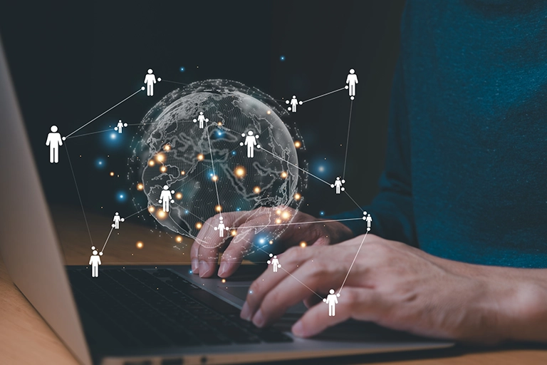 Person reviewing UK Global Talent visa guidance and work eligibility rules.